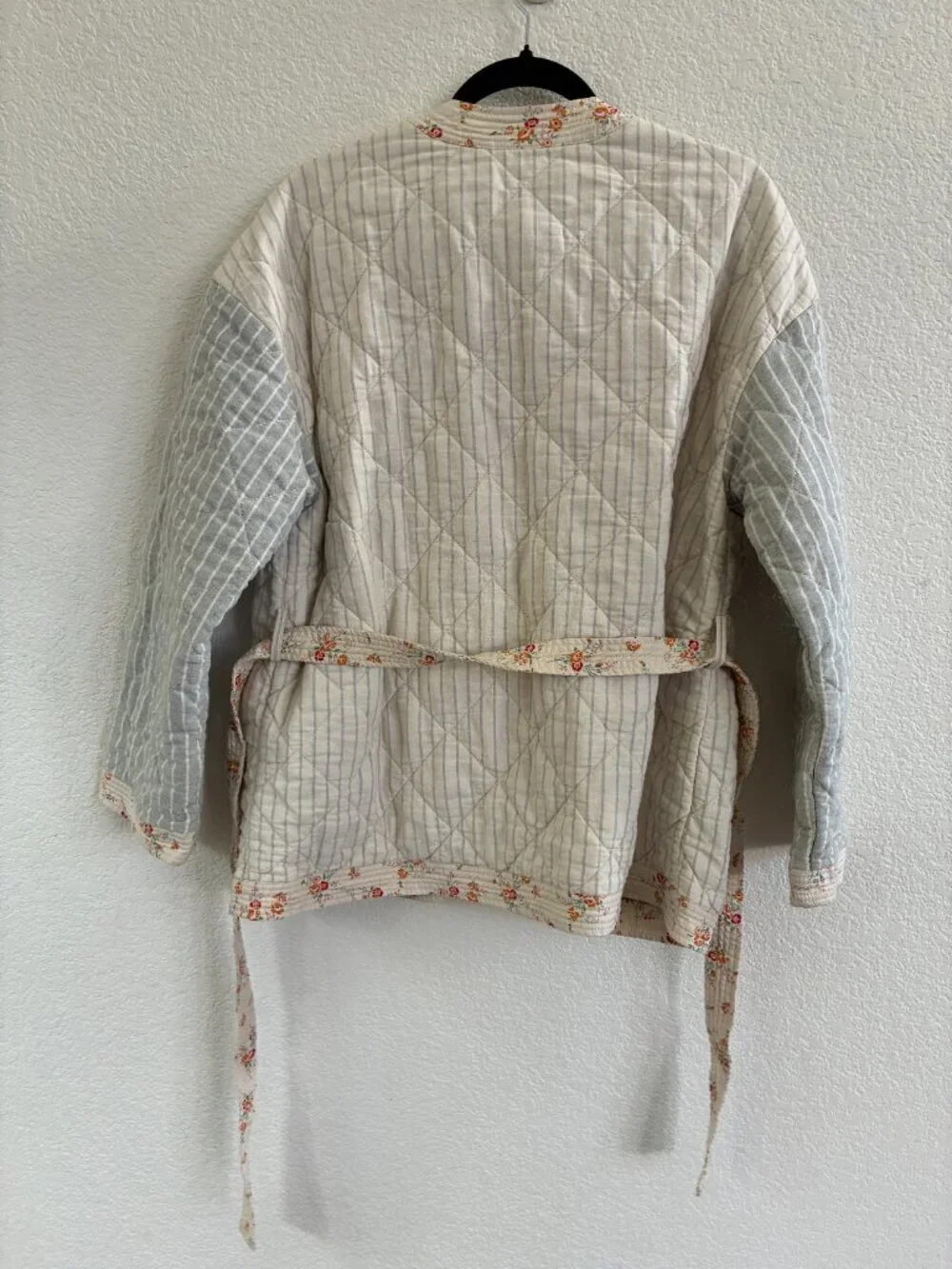 The Madewell x The New Denim Project Patchwork Wrap Jacket Size Large - Picture 4 of 11
